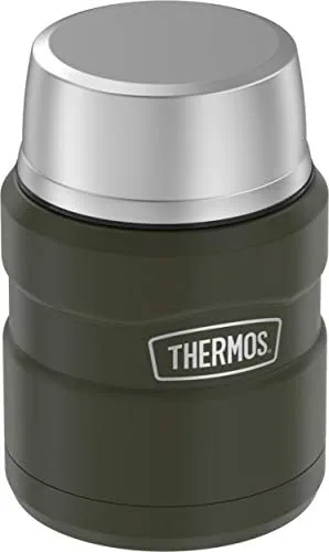 THERMOS Stainless King Vacuum-Insulated Food Jar with Spo...