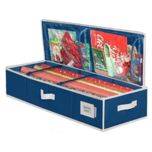 HOLDN' Storage under-bed wrapping paper storage container