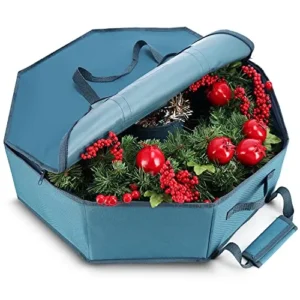 Hearth and Harbor hard-shell wreath storage container